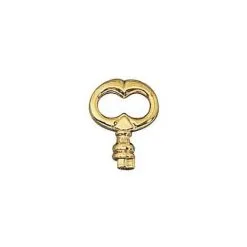 Fausse-clé Laiton à Ergot - Décor : Poli - DUBOIS - Décor : Poli