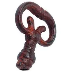 Fausse-clé Fer - Décor : Rouillé Ciré - DUBOIS