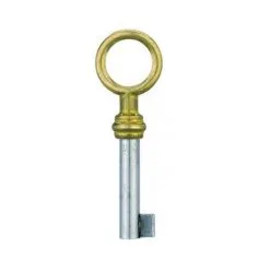 Clé Anneau DUBOIS SAS - Tige 40 Mm - Laiton Patine 72 - 712106