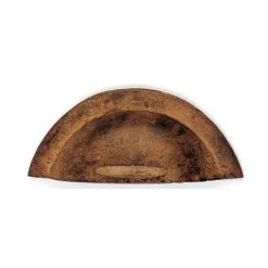 Poignée Coquille DUBOIS - 95 X 40 Mm - Fer Rouillé Ciré - 498750