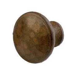 Bouton Rond DUBOIS - Fer Ciré Rouillé - 98750