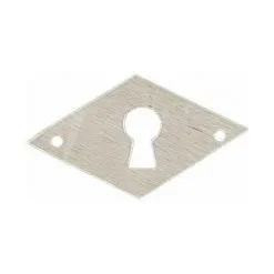 Entrée Losange Fer - Hauteur : 29 Mm - Sens : Tiroir - Largeur : 50 Mm - DUBOIS