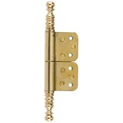 DUBOIS Fiches à Larder - Lames Au Centre - Laiton Poli Hauteur 155 Mm