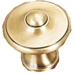 DUBOIS Bouton Lyonnais Ø 28 Mm Laiton Vieilli - Vieilli