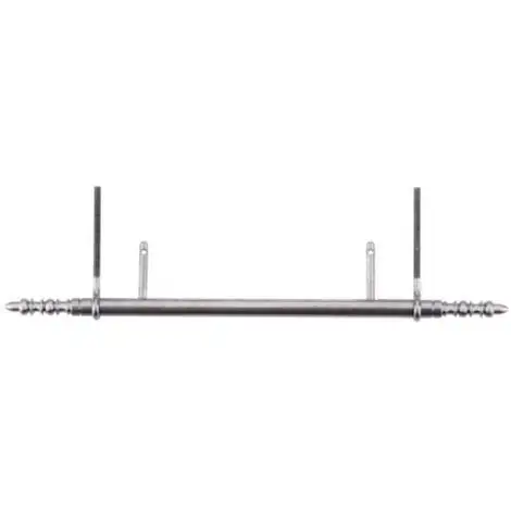 DUBOIS Fiches à Lacets à Tourillons - Acier Poli Hauteur 484 Mm - Poli 1 DUBOIS Fiches à Lacets à Tourillons - Acier Poli Hauteur 484 Mm - Poli