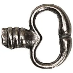 DUBOIS Anneau De Clé Fer Poli Pour Vis M4 Forme Cuisse De Grenouille - Poli