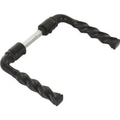 Béquille Double Aluminium Noir Pour Grille Et Portail Dubois Industries - Longueur 90 Mm