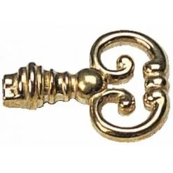 DUBOIS Anneau De Clé Laiton Vieilli - Pour Vis M4 - Forme Rustique - Vieilli