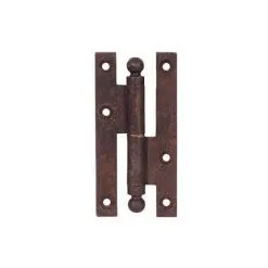 Paumelle 5174 Bis DUBOIS SAS - 110x55 Mm - Droite - Fer Rouillé Ciré - 288155