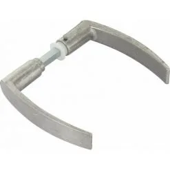 DUBOIS Béquille Double En Aluminium V Serrure à Larder 7